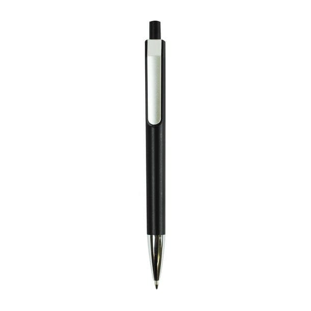 Venezia Kugelschreiber – Elegant, Schlank & Glänzende Akzente in Silber