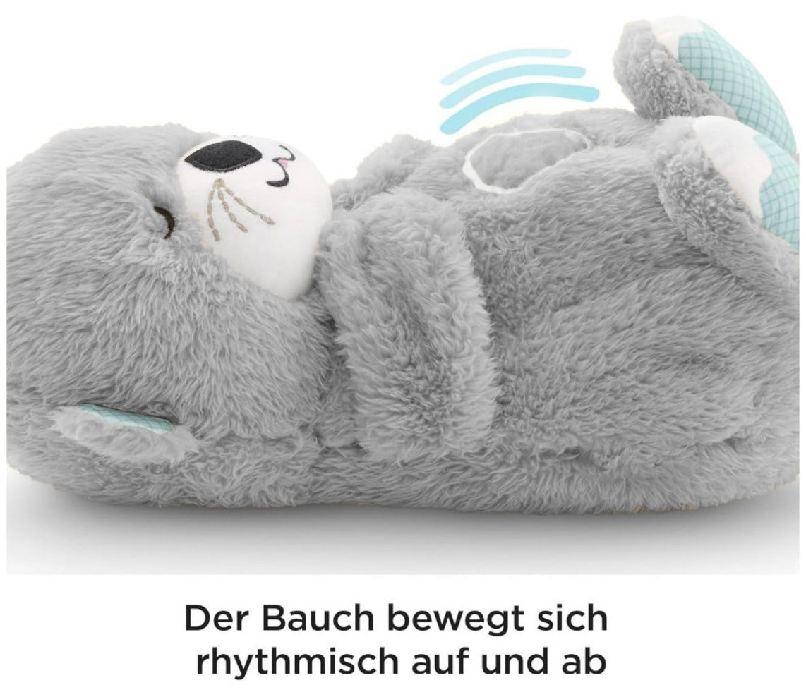 Kuscheltier mit Atembewegung und Musik