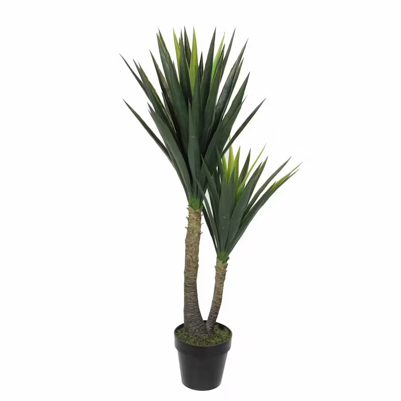 Kunst Yucca Palme