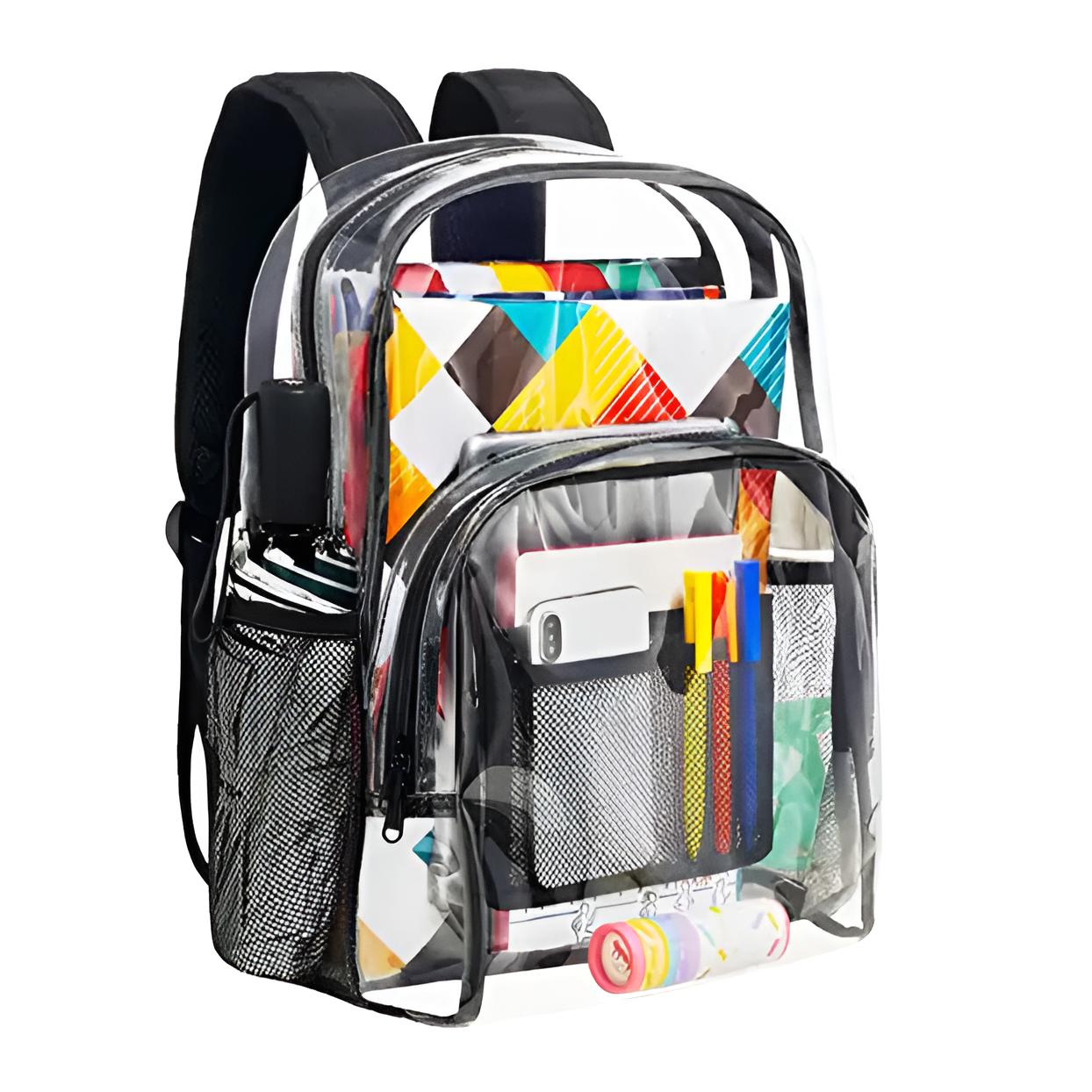 Transparenter Rucksack