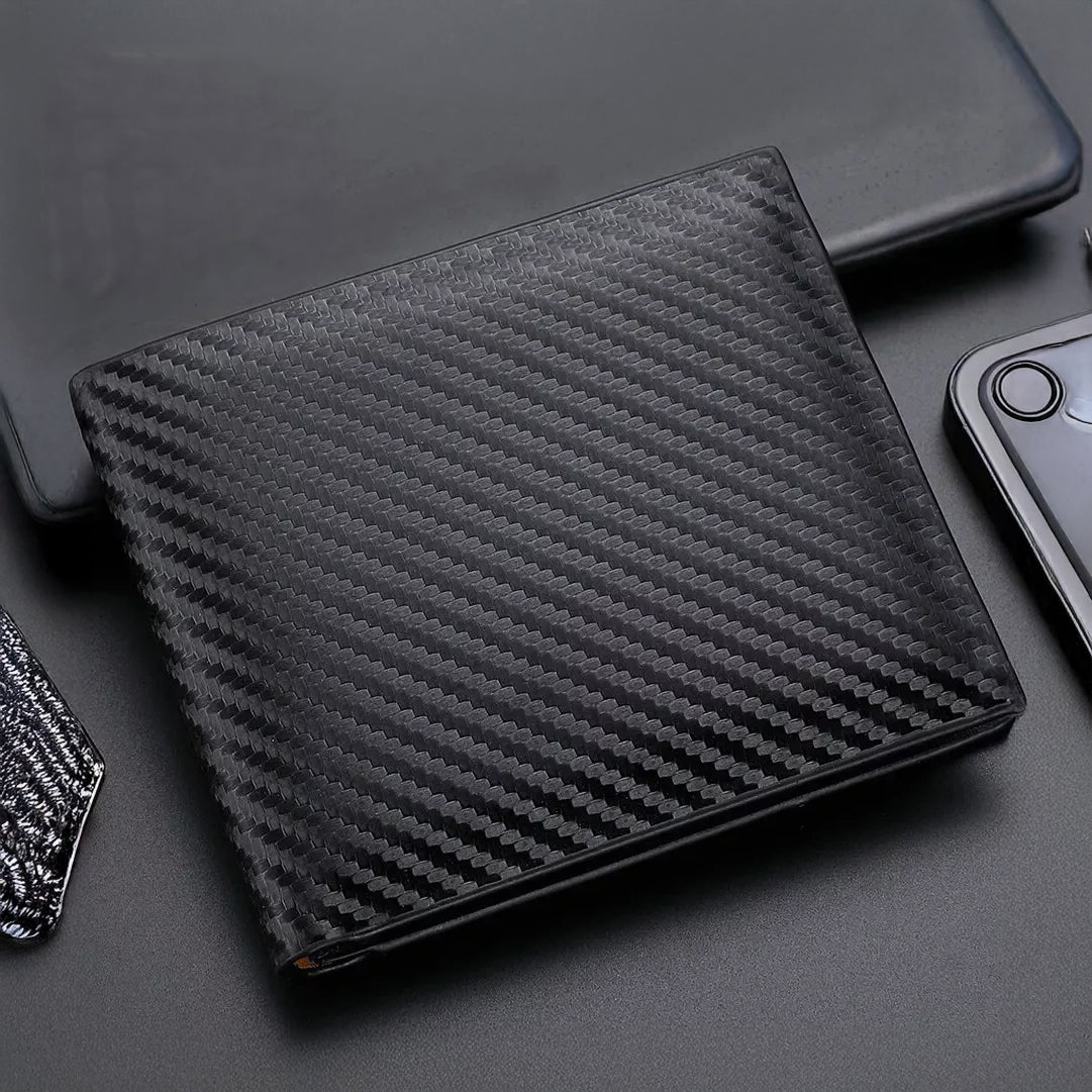 Echtleder Geldbörse mit RFID Schutz