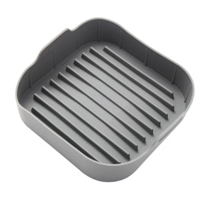 Grauer Silikoneinsatz für Airfryer