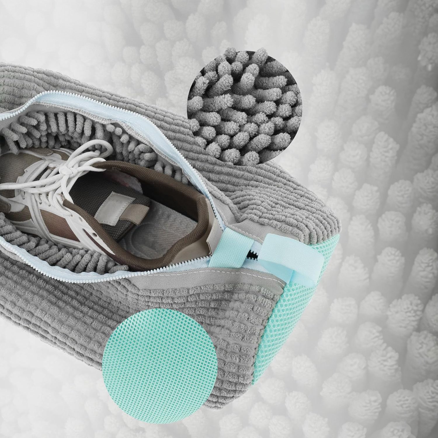 Wiederverwendbarer Waschbeutel für Turnschuhe