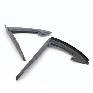 Schwarze Fernseher-Standfüsse