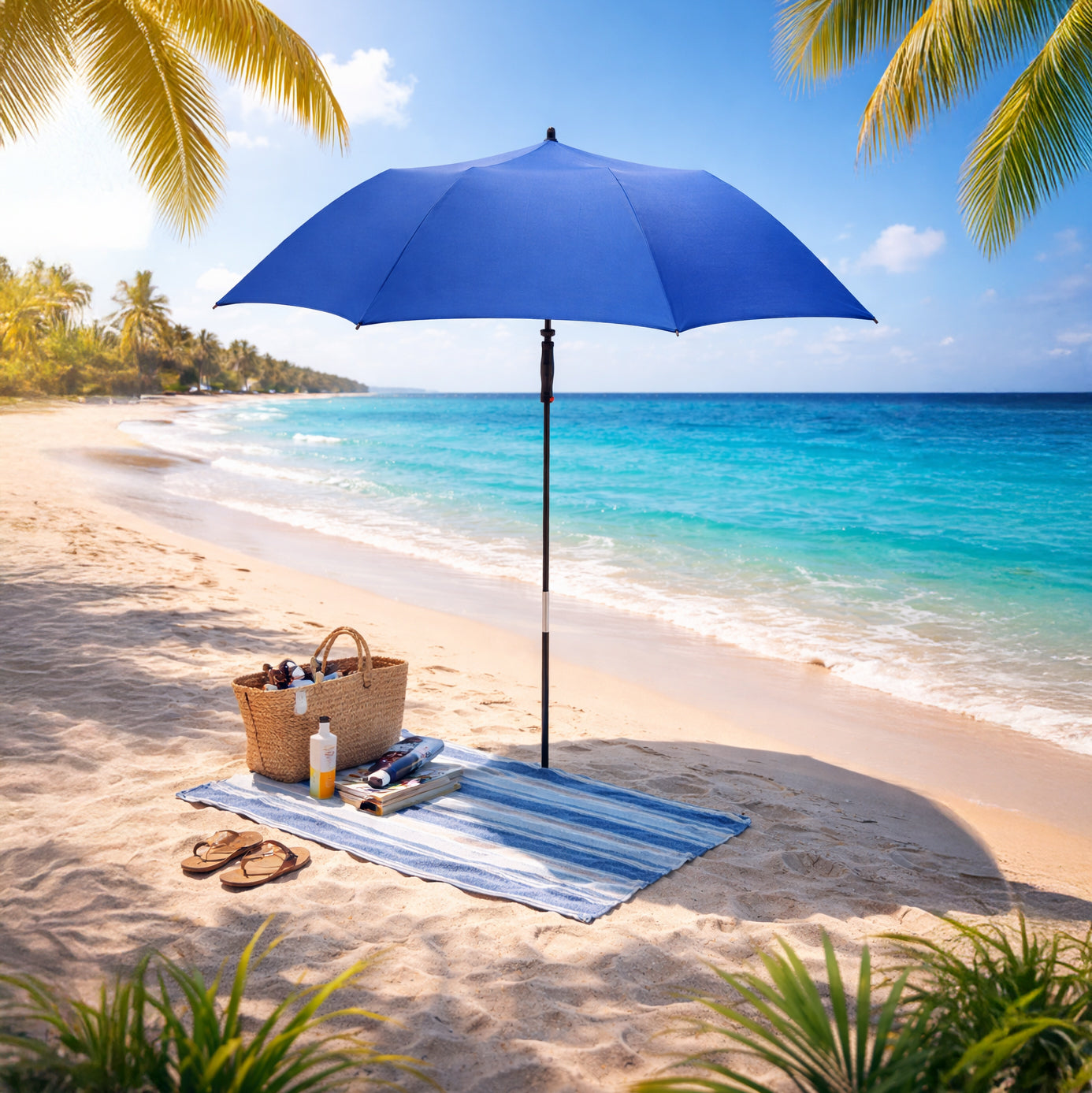 Stormfighter Strand-Sonnenschirm Travelmate Camper