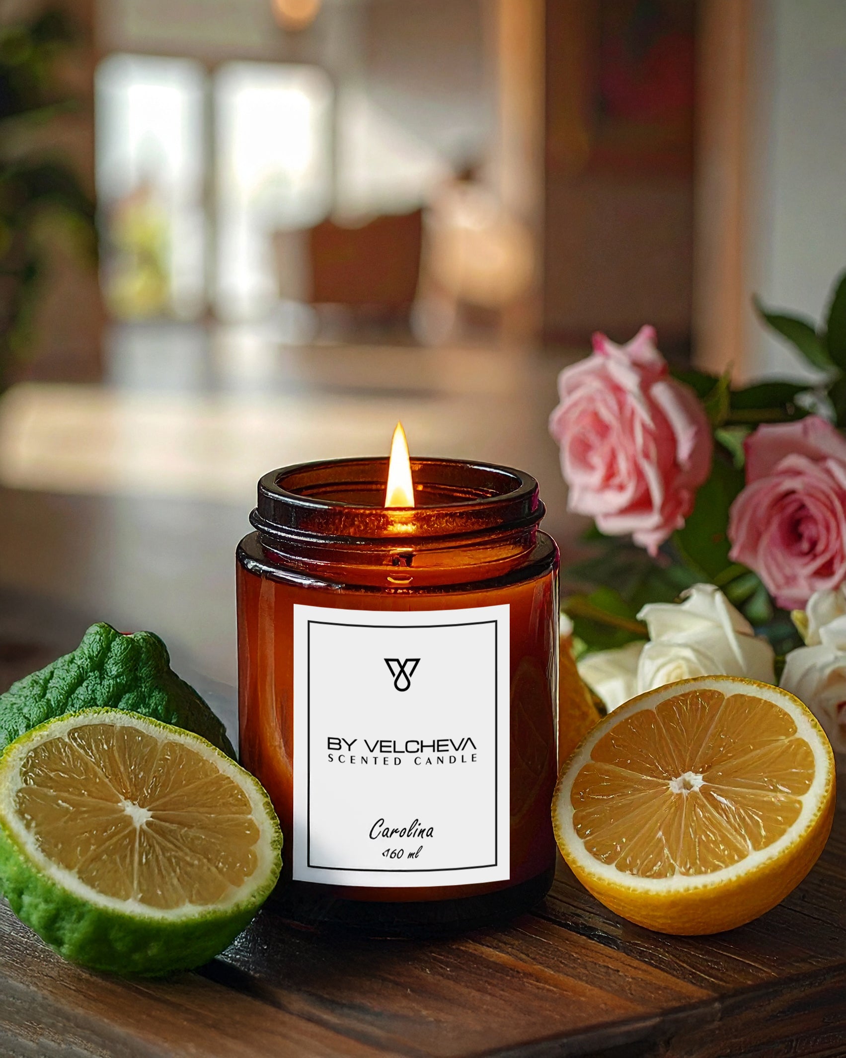 BY VELCHEVA Duftkerze - Carolina