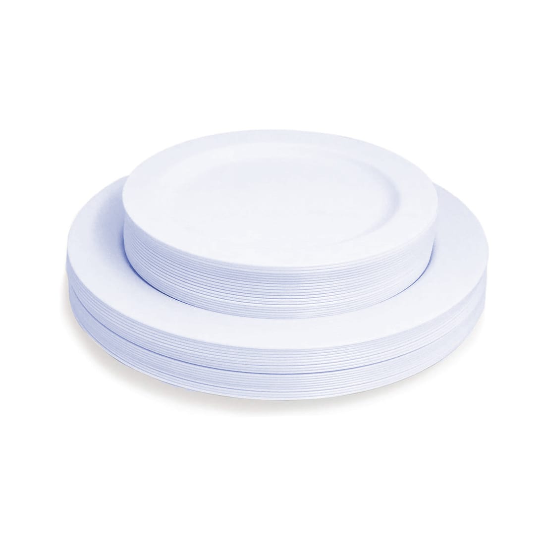 Piato Einweg-Dessertteller – 25 Stk., Ø 19 cm oder Ø 25 cm, BPA-frei, für Outdoor & Feste