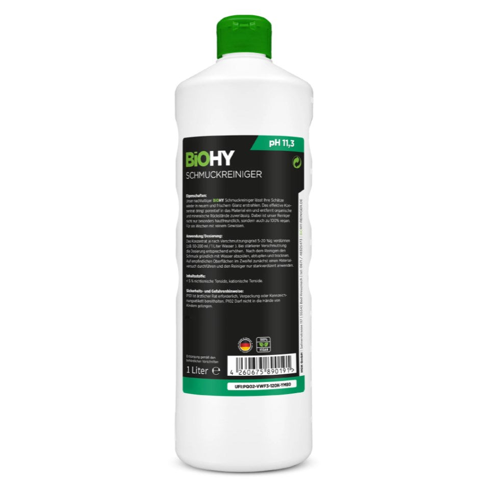 BiOHY Schmuckreiniger 1L (Konzentrat) - novistore.ch