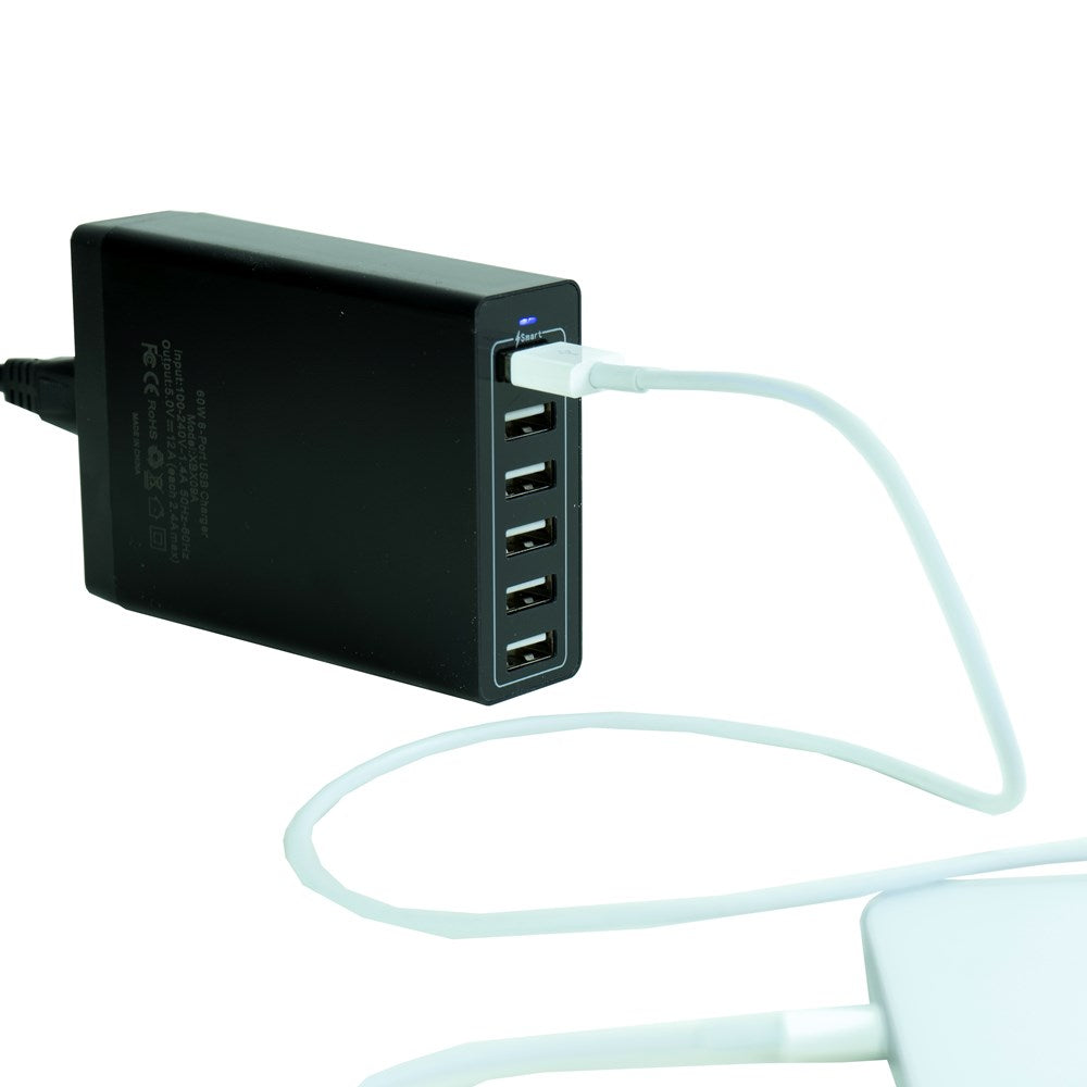 USB Ladestation mit 6 Anschlüssen - novistore.ch