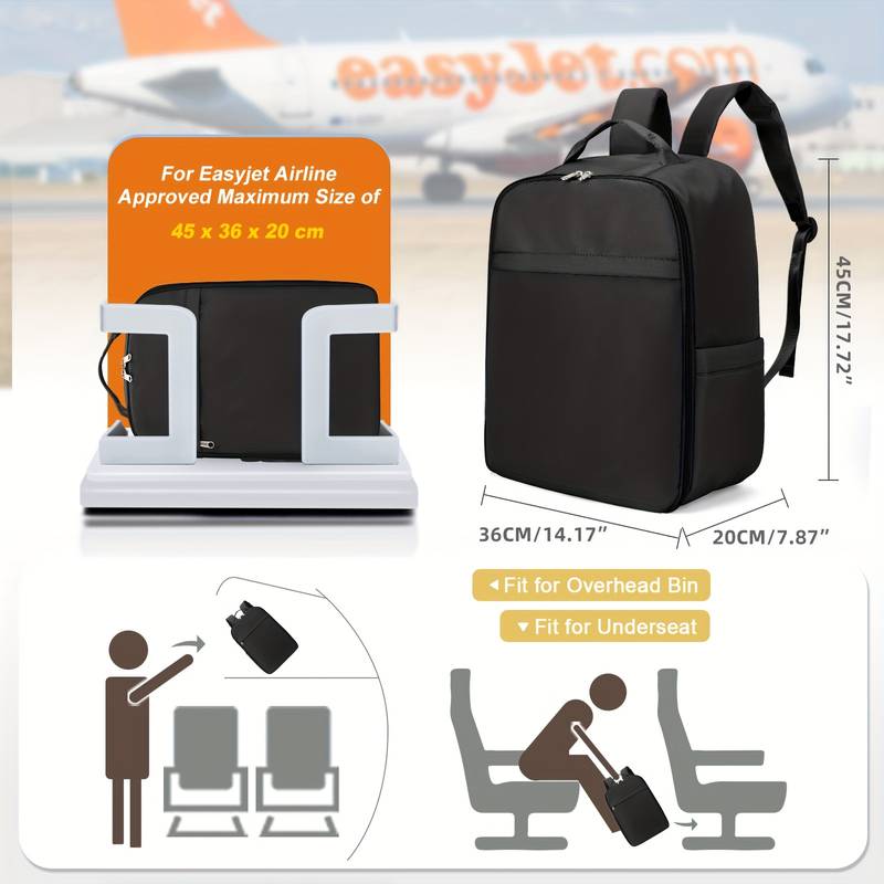 reiserucksack 45x36x20 Reiserucksack Handgepäck – 45x36x20 cm & Laptopfach – novistore.ch – Büro, Haushalt & Elektronik