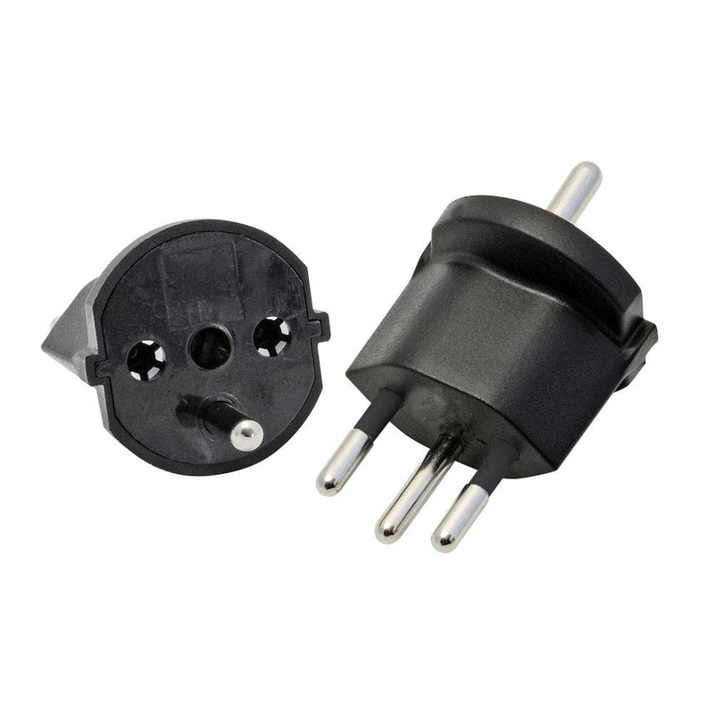DE-zu-CH Stecker Fix-Adapter (Schuko) – Kompakt & Sicher