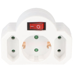 Multistecker 3-in-1 mit CH & Schuko