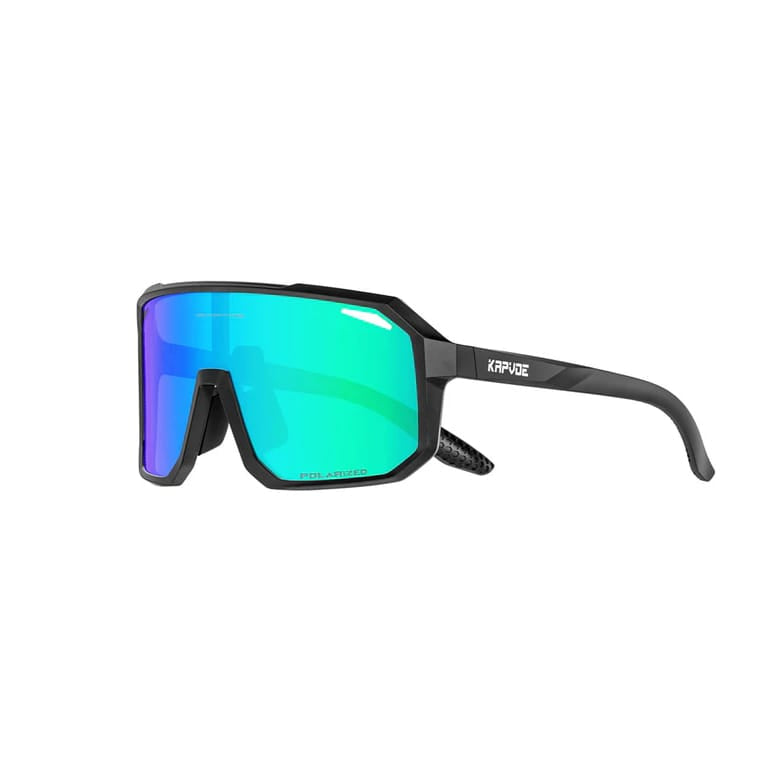 Kapvoe Sport Sonnenbrille – polarisiert, mit Ersatzglas & Kurzsichtigk – – Büro, Haushalt & Elektronik