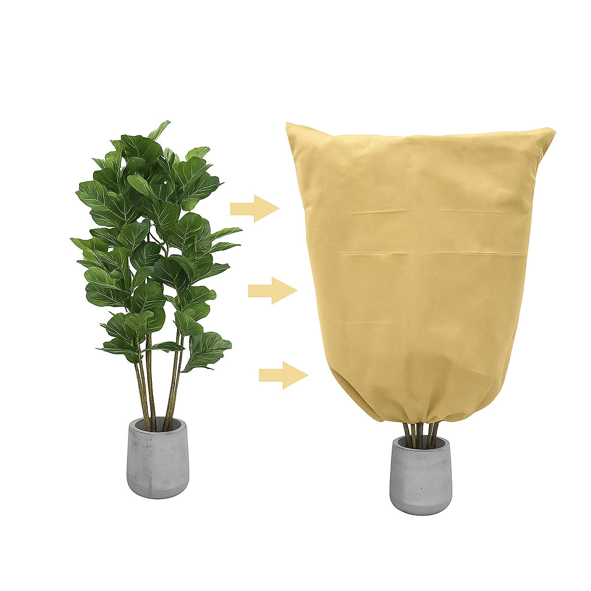 Frostschutz-Pflanzenabdeckung 140x200 cm