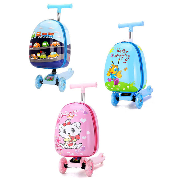 Kids Scooter Reisekoffer 2-in-1