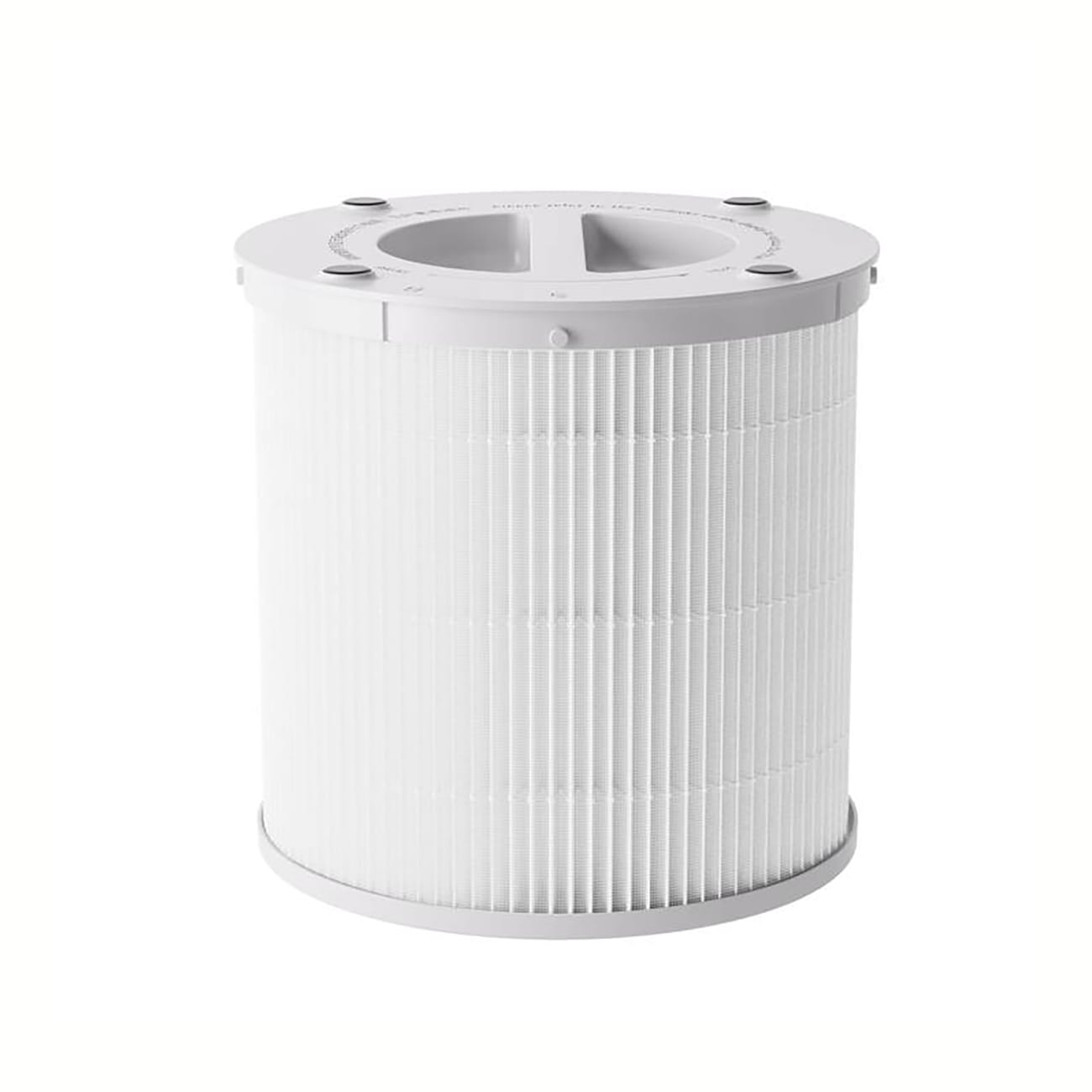 Weisser, runder Ersatzfilter