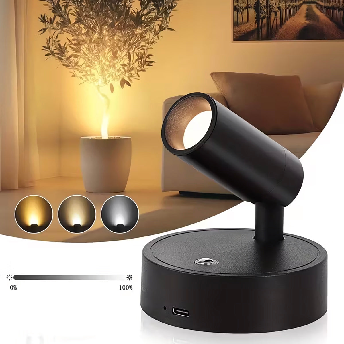 Aufladbar LED Spot Light