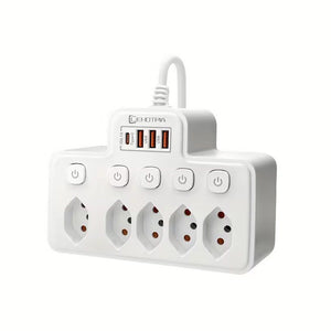 Mehrfachsteckdose mit USB