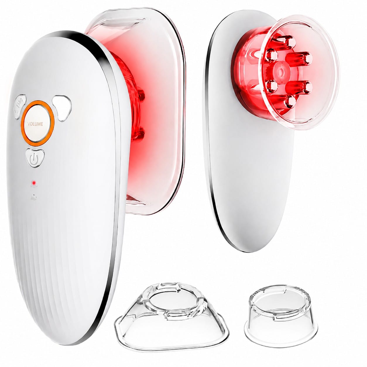 Elektrisches Hautmassagegerät mit 2 Aufsätzen – 3-in-1 Massagegerät