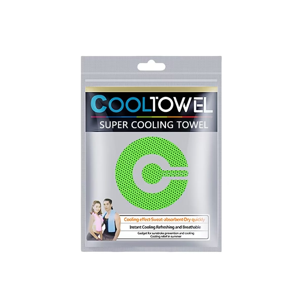 Super Cooling Towel Kühltuch in Grün