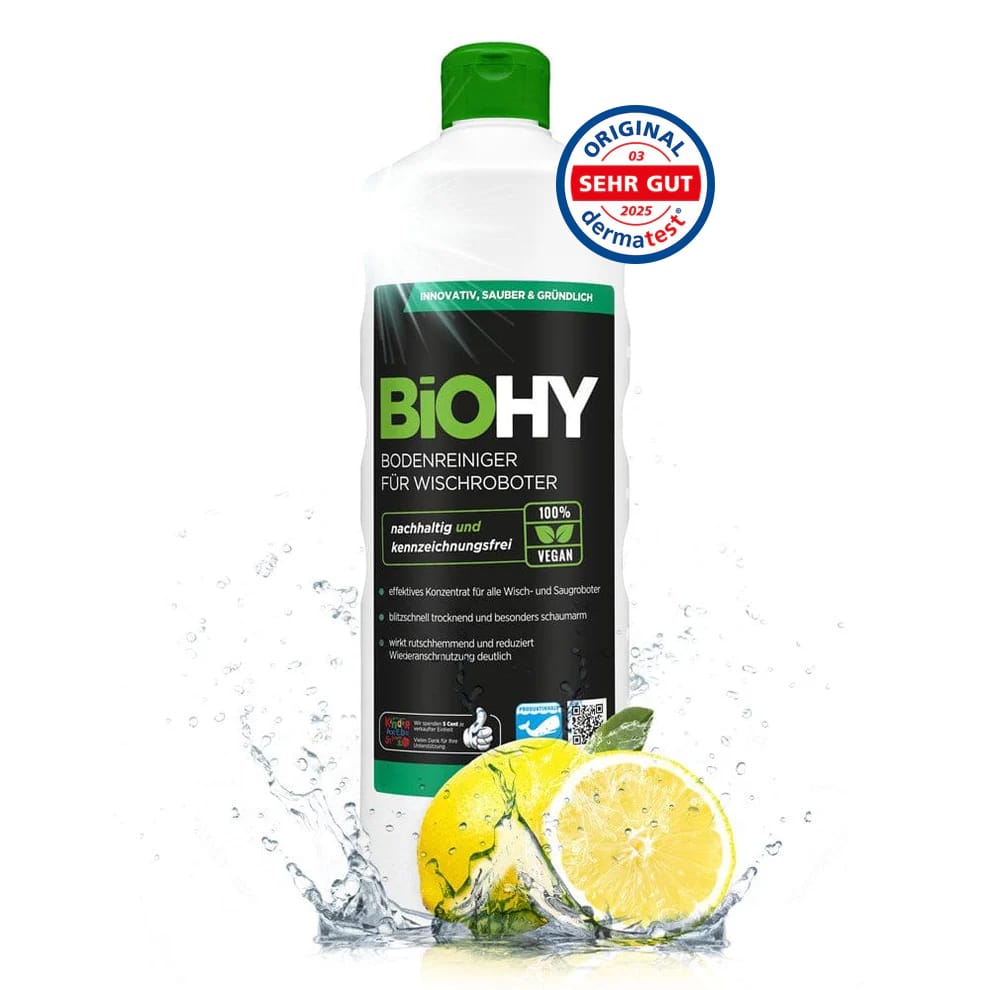 BiOHY Bodenreiniger für Wischroboter 1L (Konzentrat) mit Frischeduft