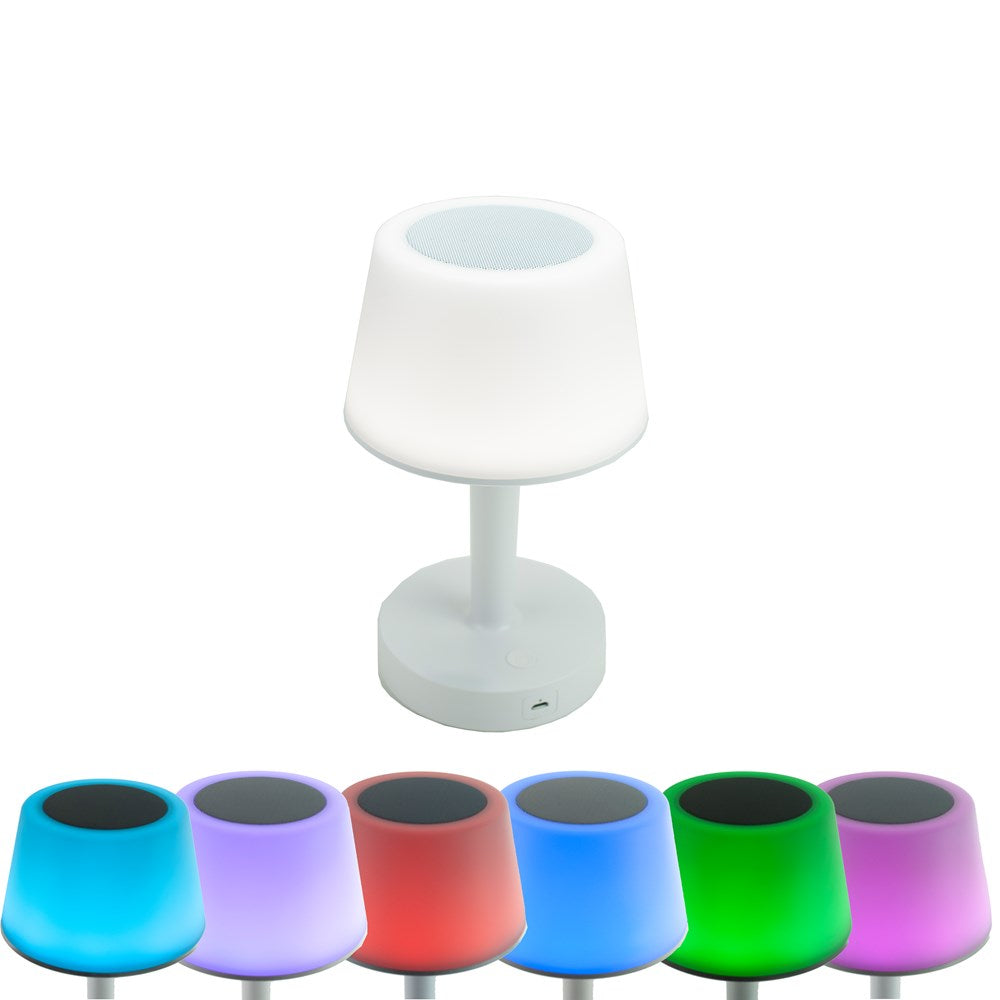 LED Lampe mit eingebautem Bluetooth Lautsprecher - novistore.ch