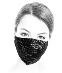 SEREN-Pailletten Fashion Gesichtsmaske - novistore.ch