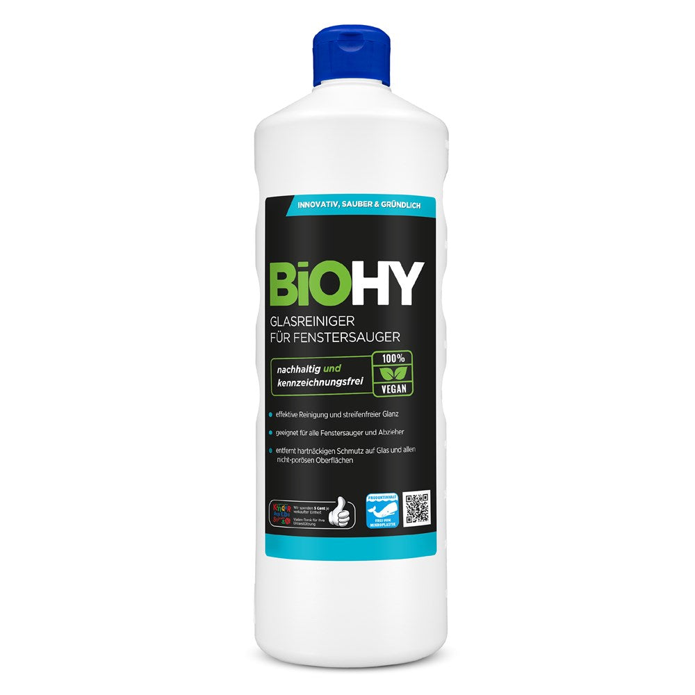 BiOHY Glasreiniger für Fenstersauger 1 Liter - novistore.ch