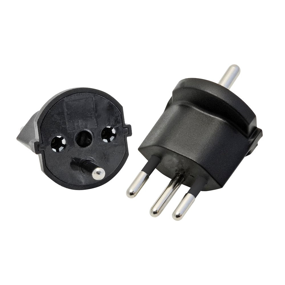 DE-zu-CH Stecker Fix-Adapter (Schuko) - novistore.ch