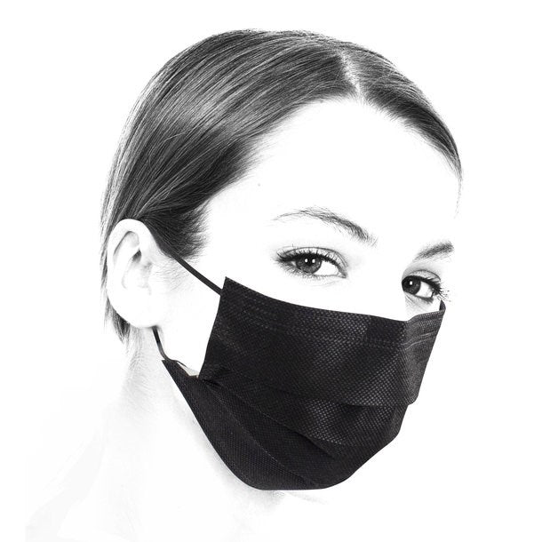 Medizinische OP-Maske: Typ II-R | Schwarz - novistore.ch