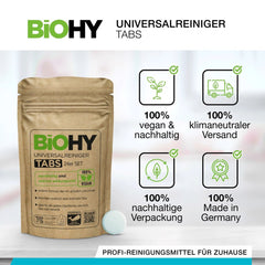 BIOHY Universalreiniger Tabs - 3 Tabs - novistore.ch